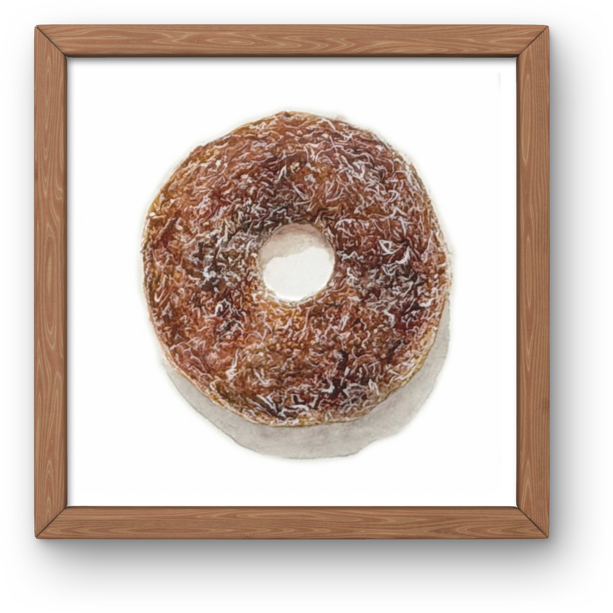Donut Series - 4x4 Mini Giclée Fine Art Print