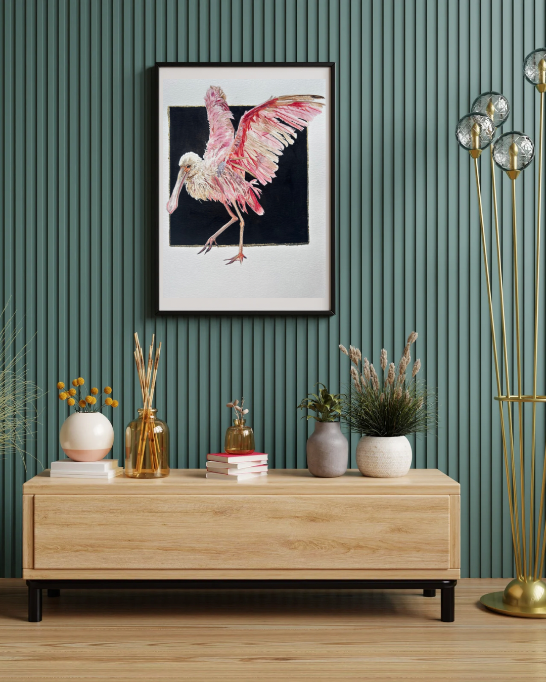 "The Feathered Ballet" Prints