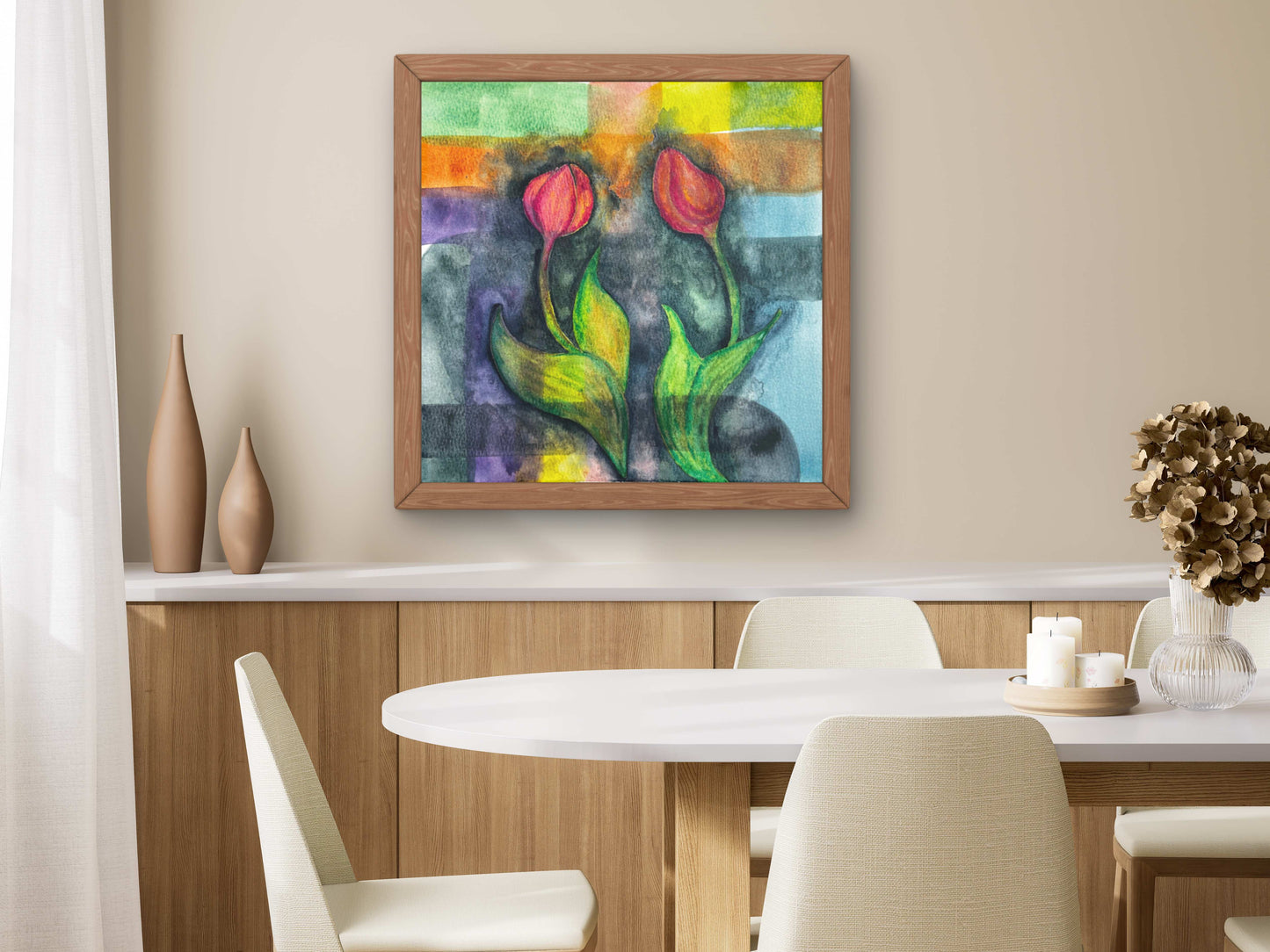 Tulips - From Sketchbook Series (Print)