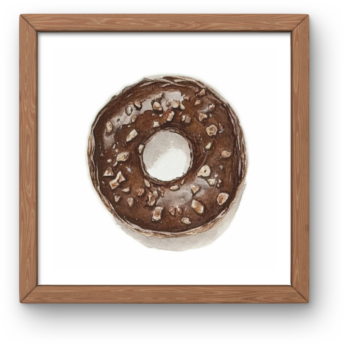 Donut Series - 4x4 Mini Giclée Fine Art Print