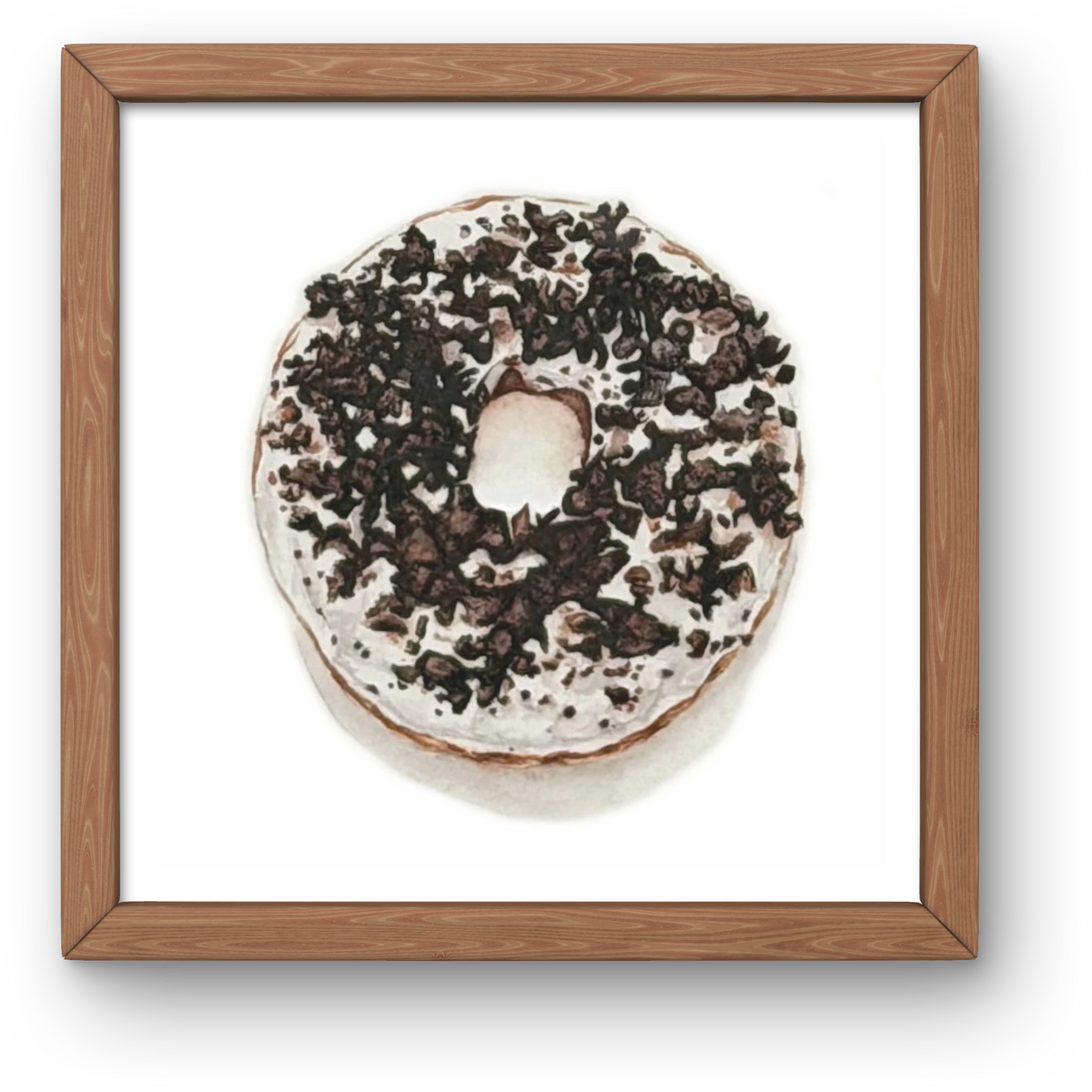 Donut Series - 4x4 Mini Giclée Fine Art Print