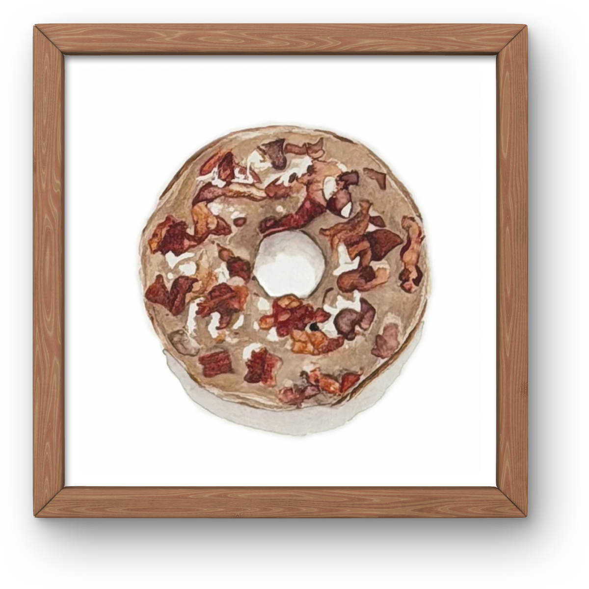 Donut Series - 4x4 Mini Giclée Fine Art Print