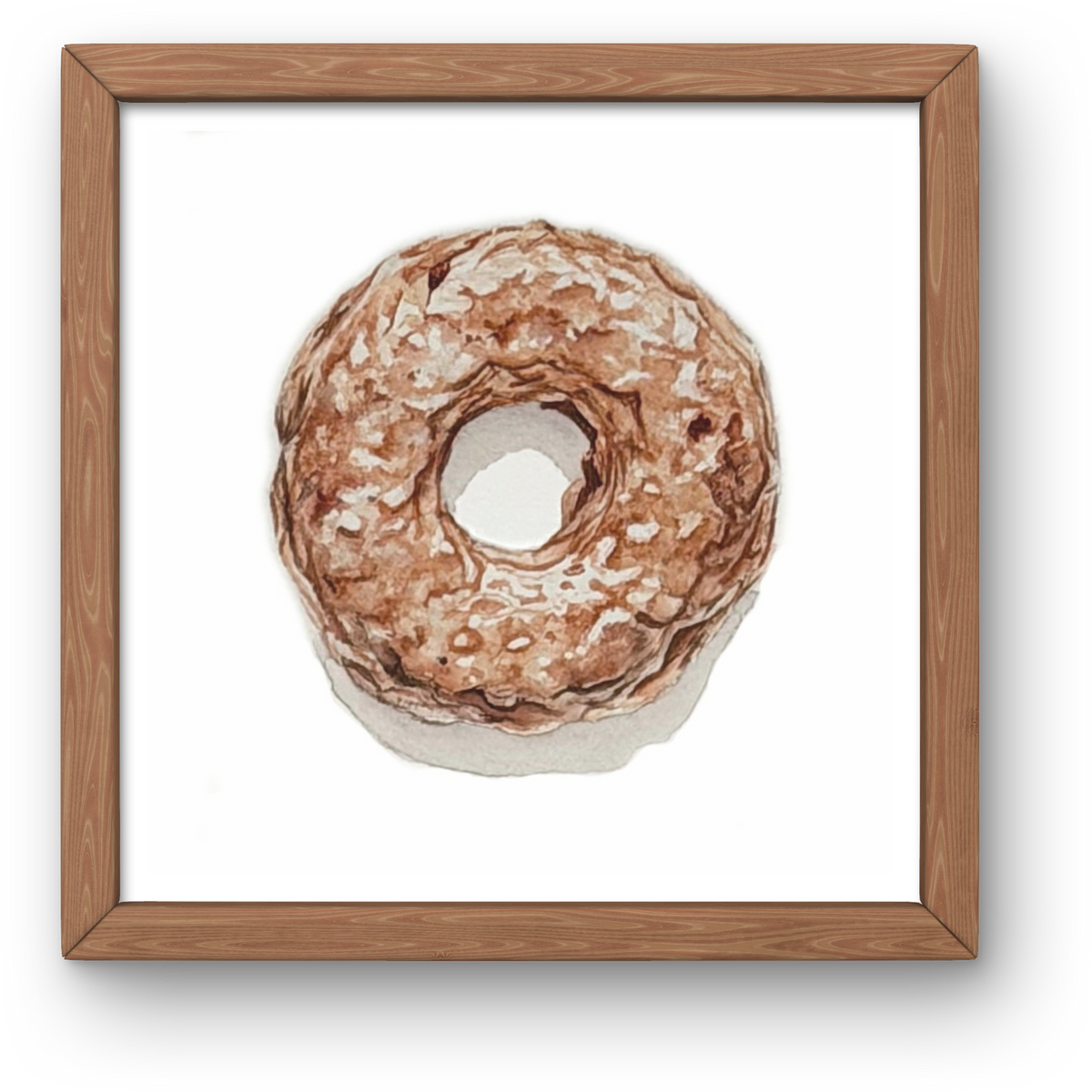 Donut Series - 4x4 Mini Giclée Fine Art Print