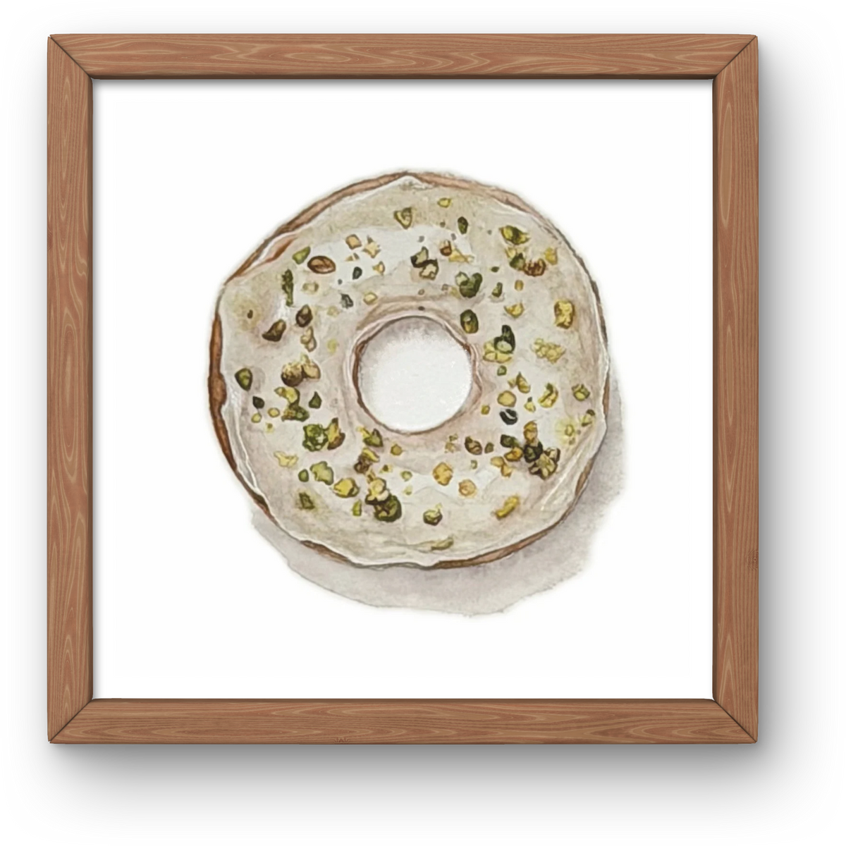 Donut Series - 4x4 Mini Giclée Fine Art Print