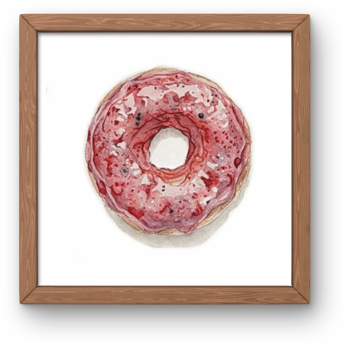 Donut Series - 4x4 Mini Giclée Fine Art Print