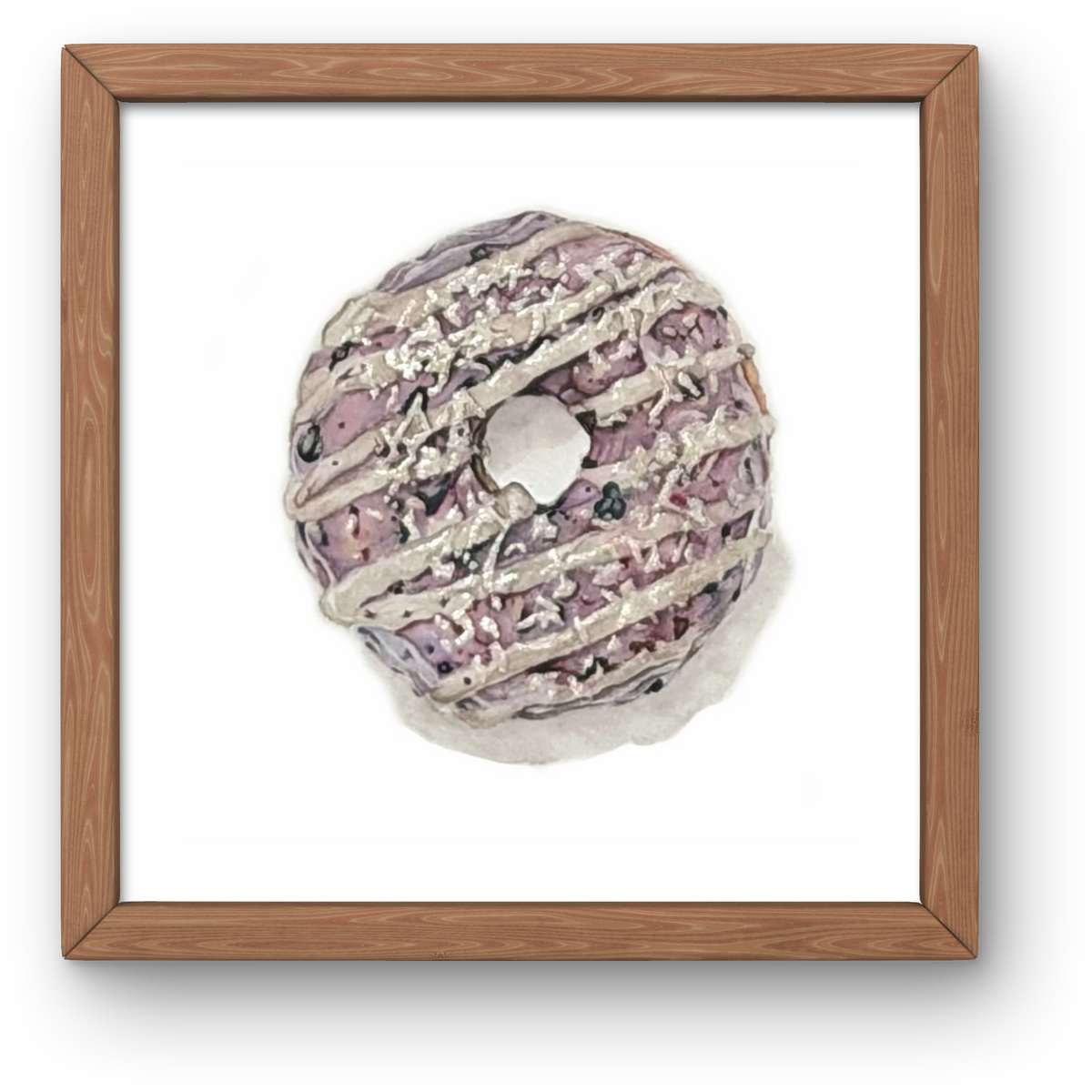 Donut Series - 4x4 Mini Giclée Fine Art Print