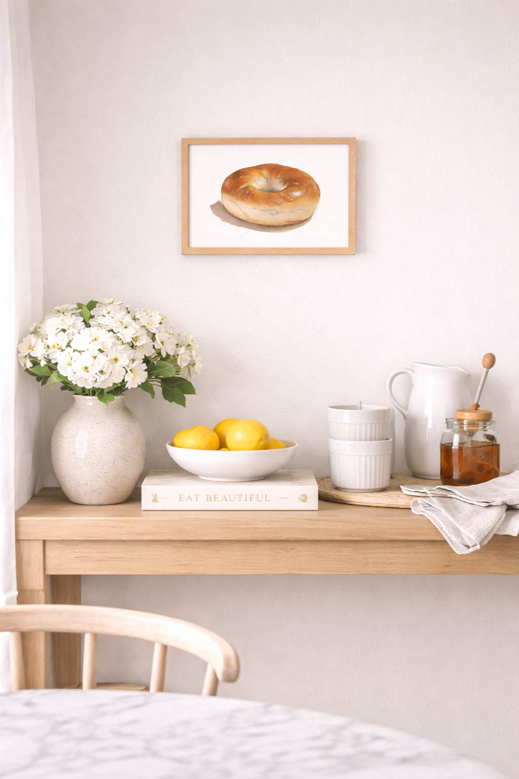 A Bagel – Watercolor Fine Art Print