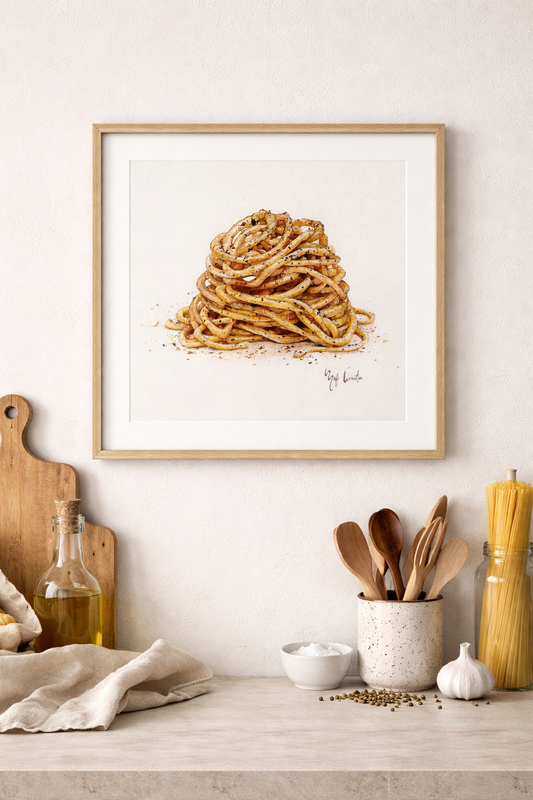 Still Warm – Watercolor Fine Art Print