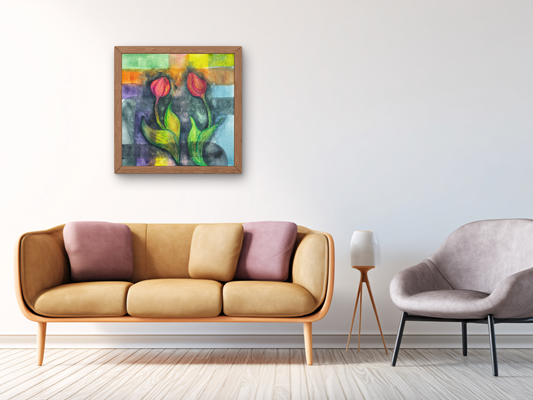 Tulips - From Sketchbook Series (Print)