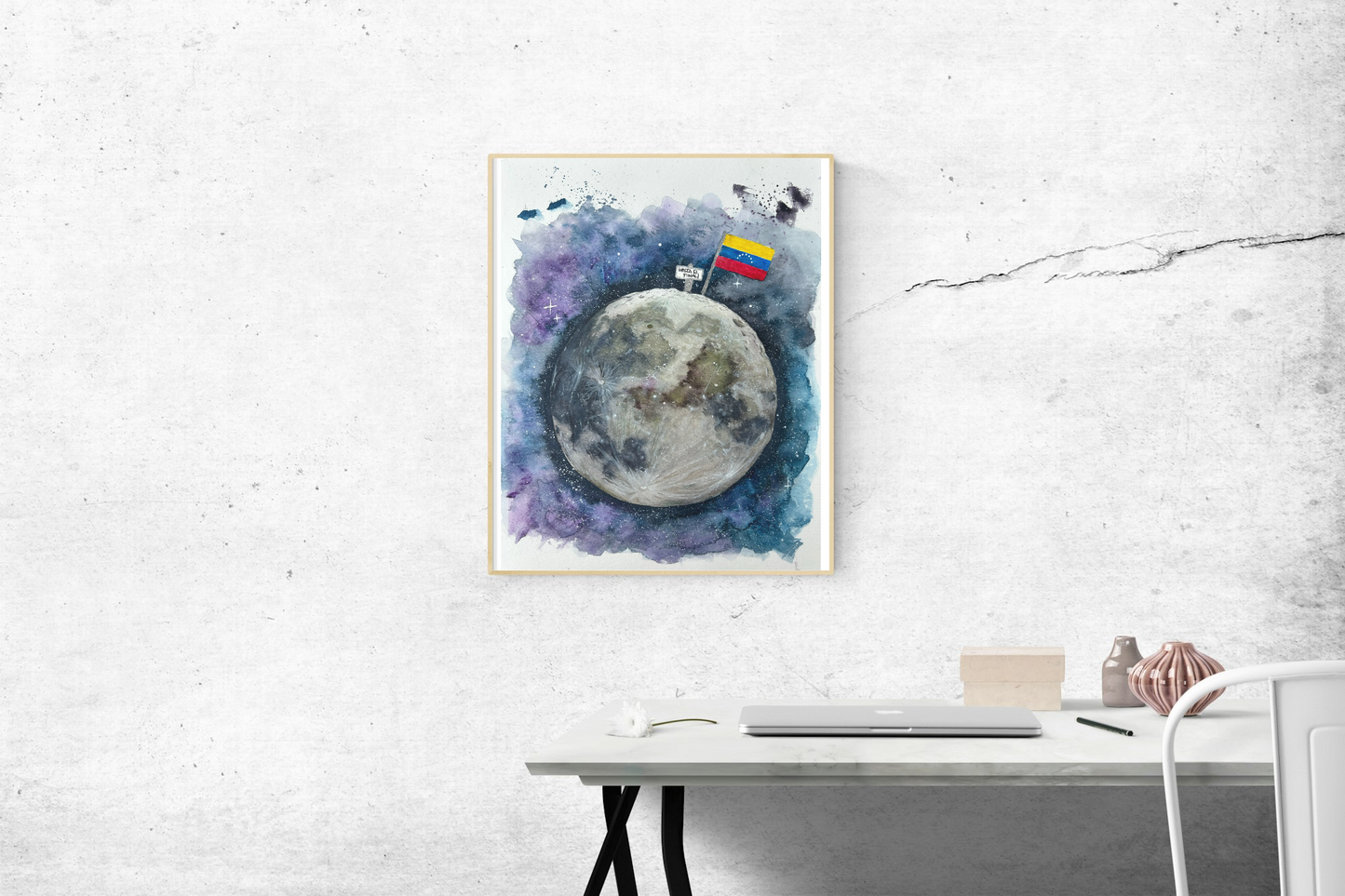 Hasta la Luna de Ida y Vuelta / To the Moon and Back