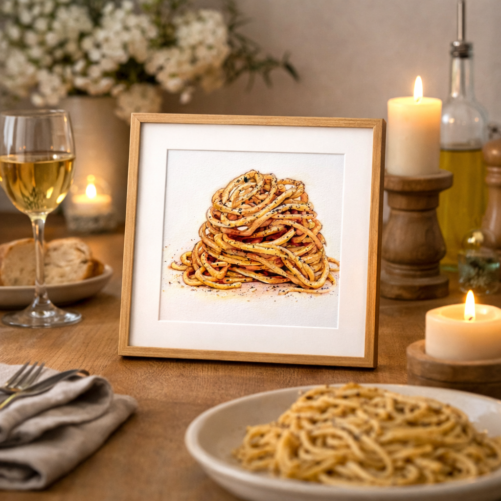 Still Warm – Watercolor Fine Art Print