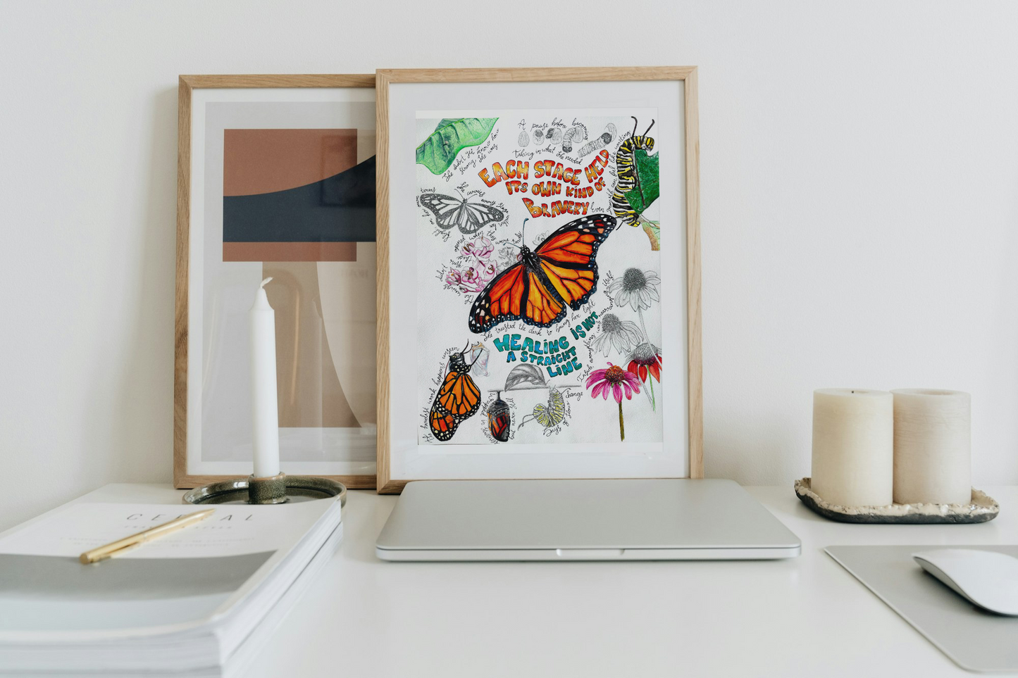 “She was growing all along” – Limited Edition Print (With Text)
