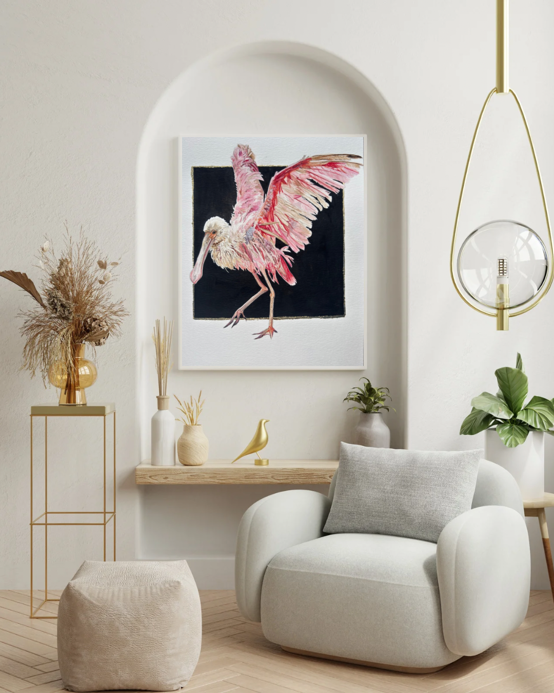 "The Feathered Ballet" Prints