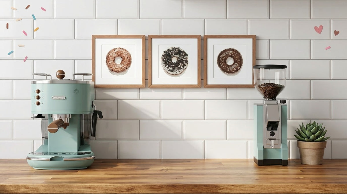 Donut Series - 4x4 Mini Giclée Fine Art Print