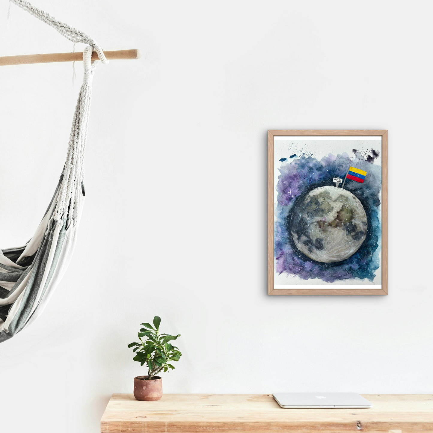 Hasta la Luna de Ida y Vuelta / To the Moon and Back