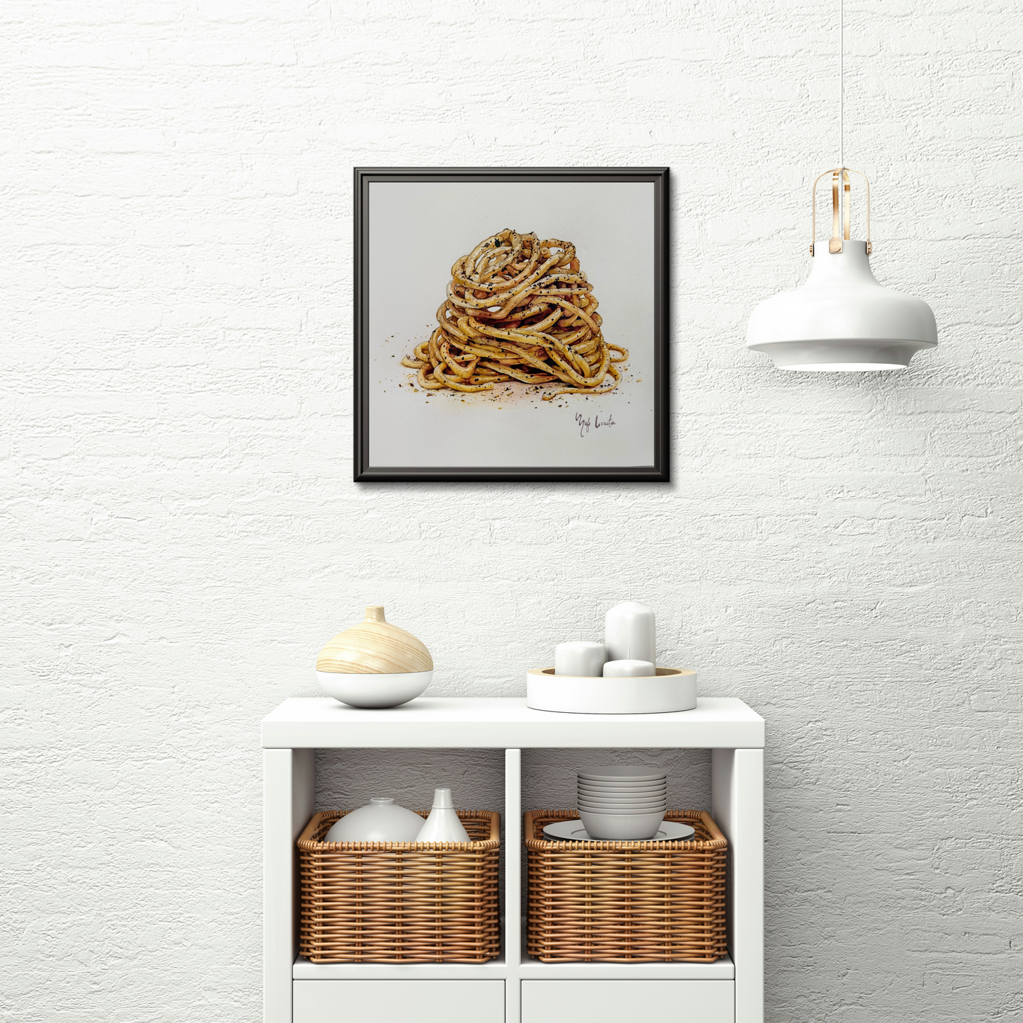 Still Warm – Watercolor Fine Art Print